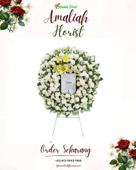 Krans Bunga Duka Jepang